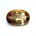 Bild 1 von 7.95 ct.  Schöner ovaler 15 x 10.5 mm Brasilien Champagne Topas