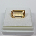 Bild 3 von 3.65 ct. VVS! Eye Clean natural Golden Yellow 12.8 x 7.1 mm Octagon Beryl Gemstone