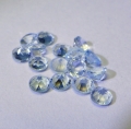 Bild 2 von 1.8 ct. 15 piece eye clean round 3.1 mm Santa Maria Aquamarine 