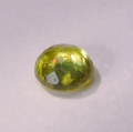 Bild 2 von 0.95 ct. Toller runder grünlich gelber 5.8 mm Madagaskar Titanit Sphen