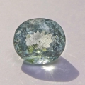 5.85 ct. Brzilian blue oval 11.7 x 10.2 mm Aquamarine 