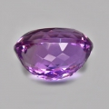 Bild 2 von 15.37 ct. VVS! Ovaler natürl. 17.2 x 13.8 mm Brasilien Amethyst