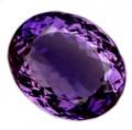 66.25 ct VVS! Riesiger ovaler 27.7 x 22.4  mm Bolivien Amethyst