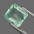 0.81 ct  Feiner 6.0 x 5.8 mm Kolumbien Oktagon Smaragd