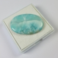 Bild 4 von 25.51 ct  Natürl. 32.1 x 21.6 mm Larimar aus der Dominikanischen Republik