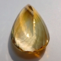 Bild 3 von 15.02 ct. VVS!  Schöner Goldgelber 24 x 13.5 mm Brasilien Citrin Tropfen