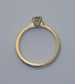 Bild 2 von Eleganter 585 Gelbgoldring mit Brillant 0.38 ct