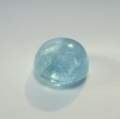 4.59 ct. Round blue 9.8 mm Brasilian Aquamarine