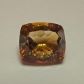 Bild 1 von 8.25 ct. Augenreiner Cushion 10.5 x 10.2 mm Brasilien Champagne Topas