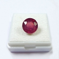 Bild 2 von 4.92 ct. Feiner runder Pink Roter 9.7 mm Mosambik Rubin