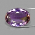 28.64ct. Wunderschöner riesiger echter 25 x 18.3mm Bolivien Ametrin