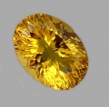 Bild 1 von 19.51 ct. VVS ! Goldgelber ovaler 19.7 x  14.8 mm Citrin