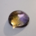 Bild 2 von 21.63 ct VVS ! Klasse ovaler 19 x 17 mm Brasilien Ametrin