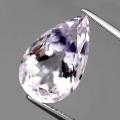 7.75 ct. VS!  Feiner natül. Light- Violetter 17 x 10.5 mm Brasilien Amethyst