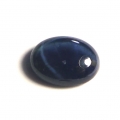 Bild 2 von 3.50 ct . Beatiful oval 10.6 x 8 mm Deep Blue 6 Rays Star Sapphire