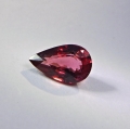 Bild 1 von 1.07 ct. Edler kirschroter 8.3 x 5 mm Rhodolith Granat Tropfen