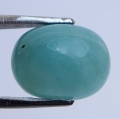 9.00 ct. Rar Green African 9.5 x 11.3 mm  Grandidierite Cabochon