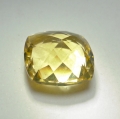 Bild 2 von 7.18 ct VVS! Schöner 12.5 x 12.5 mm Lemon Quarz Cushion