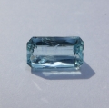 Bild 1 von 2.07 ct. Natural blue 10.2 x 5.9 mm Aquamarine Baguette