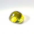 Bild 2 von 0.70 ct.  Natürlicher runder gelblich grüner 5 mm Madagaskar Titanit Sphen