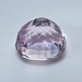 Bild 2 von 16.11 ct  VS ! Unbehandelter ovaler 14.7 x 13 mm Pink Brasilien Kunzit. Schöne Farbe!