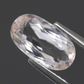 1.92 ct Feiner ovaler 10.3 x 5.7 mm Madagaskar Morganit (Pink Smaragd)