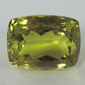 Bild 1 von 26.98 ct  VVS ! Toller großer 19.9 x 14.9 mm Antik Lemon Quarz aus Brasilien