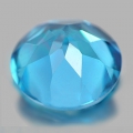 Bild 2 von 3.08 ct. Feiner runder 8.8 mm Brasilien Swiss Blue Topas