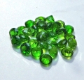 Bild 2 von 2.30 ct. 30 pieces round natural 2.5 mm Chrome Diopside Gems