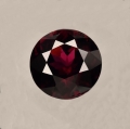 2.82 ct. Deep red purplisch 8.3 mm  Rhodolite Garnet Gemstones