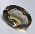 34.13 ct IF! Gorgeous oval 26 x 18 mm Brazil Lemon Quartz