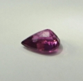 Bild 2 von 1.09 ct. Zarter kirschroter 7.5 x 5.5 mm Rhodolith Granat Tropfen