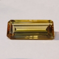 19.70 ct. VVS ! Goldgelber 23 x 11.7 mm Oktagon Citrin