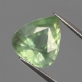 4.16 ct 12x10.5mm Pear Natural Green Madagascar Beryl