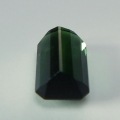 Bild 3 von 1.37 ct .  Waldgrüner unbeh. 7.5 x 5 mm Mosambik Turmalin im Smaragdschliff