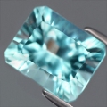 4.51 ct.  VS ! Bezaubernder 10.2 x 8.2 mm Sky Blue Oktagon Topas aus Brasilien