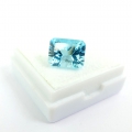 Bild 1 von 4.63 ct. TOP PREIS! VVS!  Feiner 10 x 8 mm Brasilien Sky Blue Topas