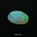 Bild 3 von 1.12ct.! Oval untreated faceted 9 x 7.1 mm Multi-Color Ethiopia Opal