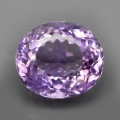 8.05 ct Oval 13.4 x 11.7 mm Light Purple Brazil Amethyst
