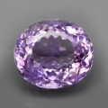 8.05 ct  Ovaler 13.4 x 11.7 mm Light Violetter Brasilien Amethyst