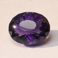 25.00 ct VVS! Schöner ovaler 20.6 x 16.7 mm Bolivien Amethyst