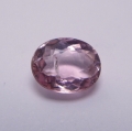 Bild 1 von 1.31 ct. Natürlicher ovaler 7.7 x 6.2 x 3.5 mm heller Rubellit Turmalin