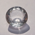 10.00 ct .  Großer runder 14.7 mm Bergkristall Quarz