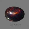 Bild 2 von 2.70 ct. Black oval 14 x 10.5 mm Ethiopian Multi Color Opal
