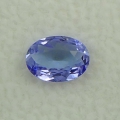 0.66 ct VS Oval Natural Medium Blue Violet 7 x 5 mm Tansanite Gemstone