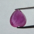 Bild 2 von 1.96 ct. Gentle Big  pink red 7.7 x 7 mm Mozambique Ruby Heart