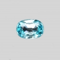 Bild 1 von 1.54 ct. Augenreiner ovaler blauer 7.4 x 5.4 mm Kambodscha Zirkon