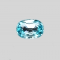 1.54 ct. Augenreiner ovaler blauer 7.4 x 5.4 mm Kambodscha Zirkon