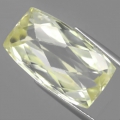 14.67 ct. Großer Mediumgelber19.5 x 11.5 mm Afghanistan Antik Facette Kunzit