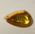 Bild 2 von 12.18  ct . Augenreiner 20.7 x 14.3 mm Brasilien Citrin Tropfen